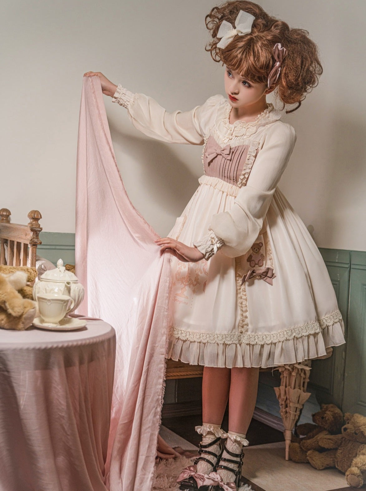 Skirt Sweet Sass Bear Ribbon