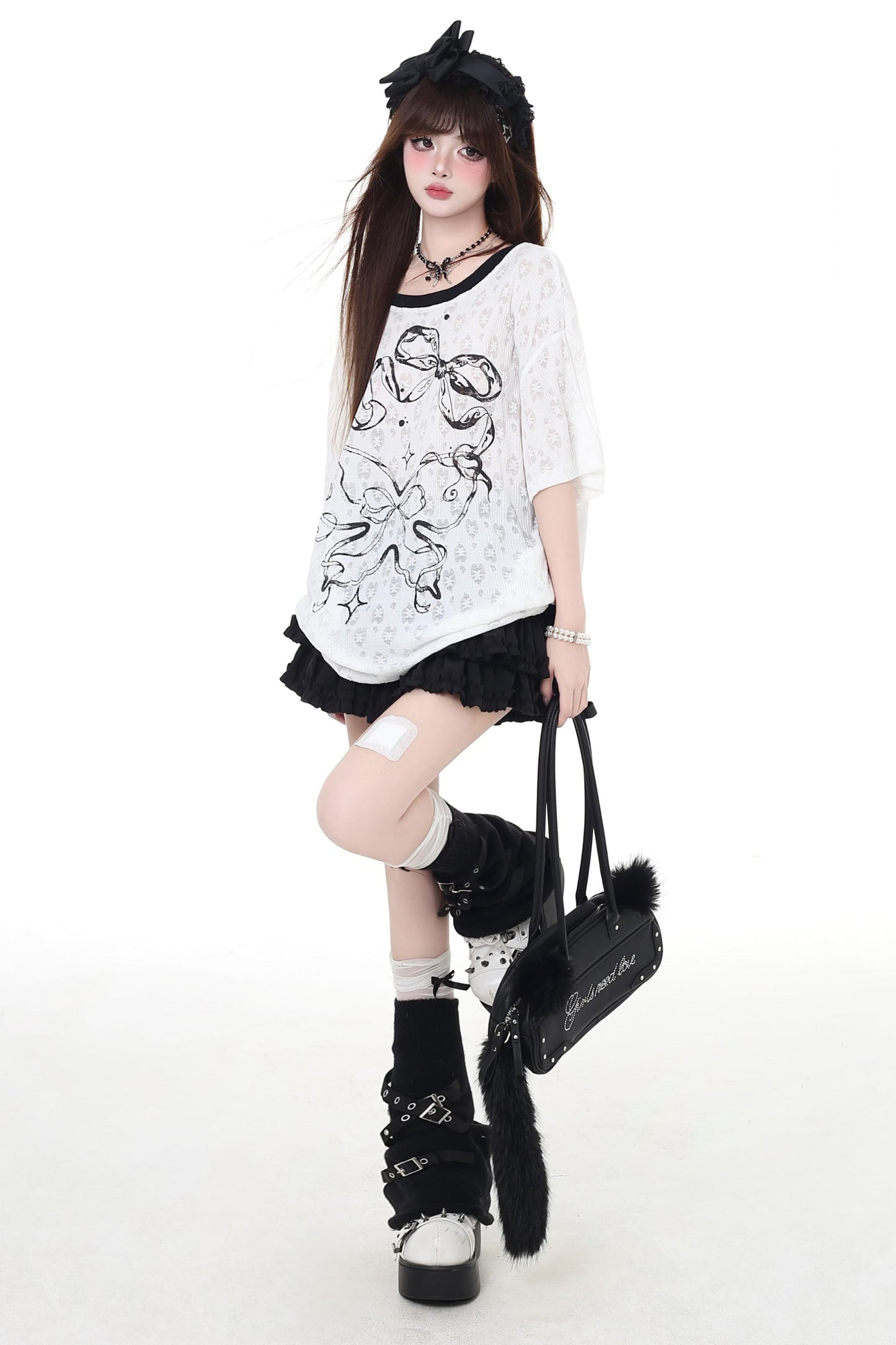 Oberteile Ribbon Bag Sheerless