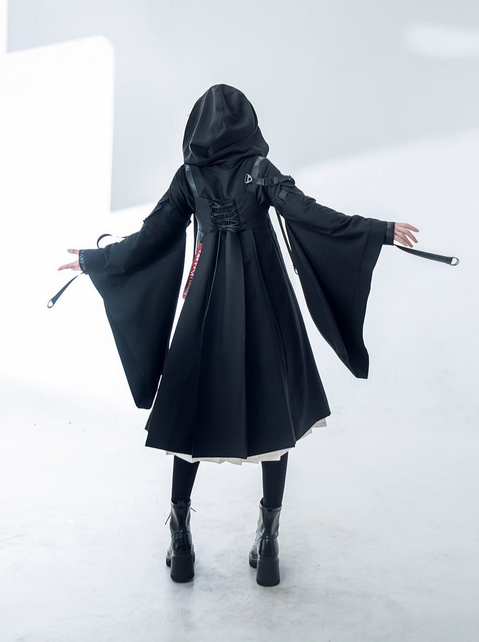 Skirt Inner Jumper Tops Cool + Hooded Cardigan + Waistland