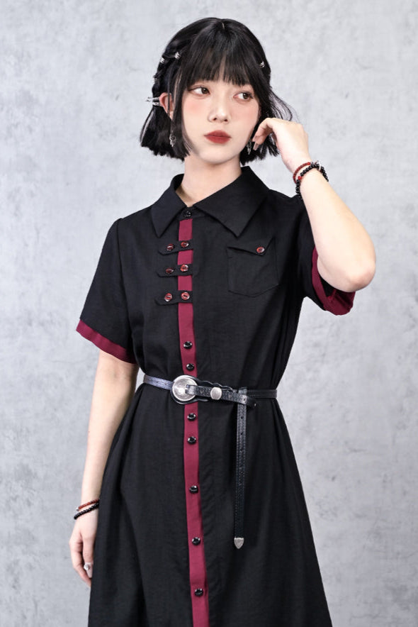 Dark Shirt China Dress Country