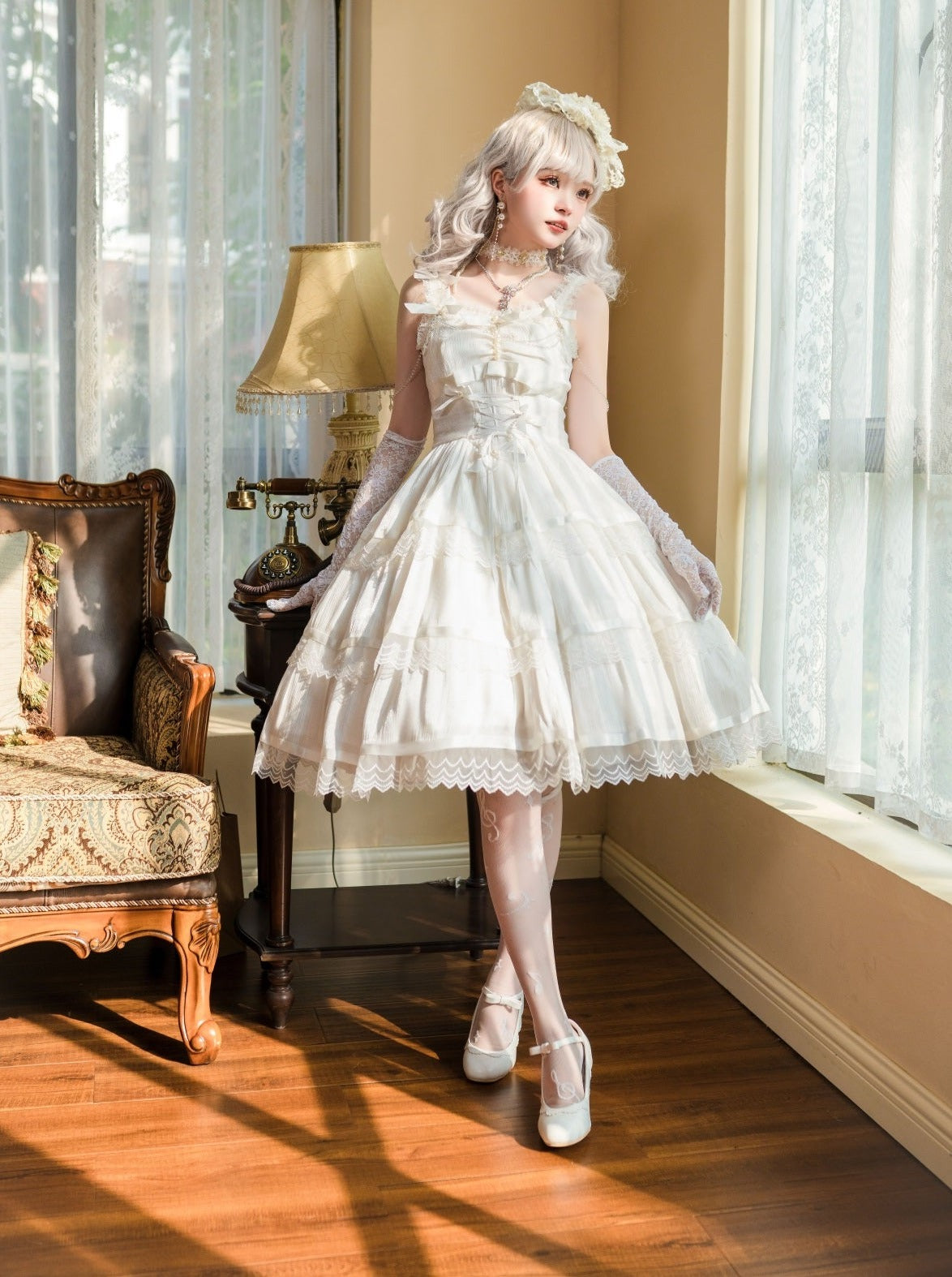 Super Fairy Dress Lolita Princess Suspender
