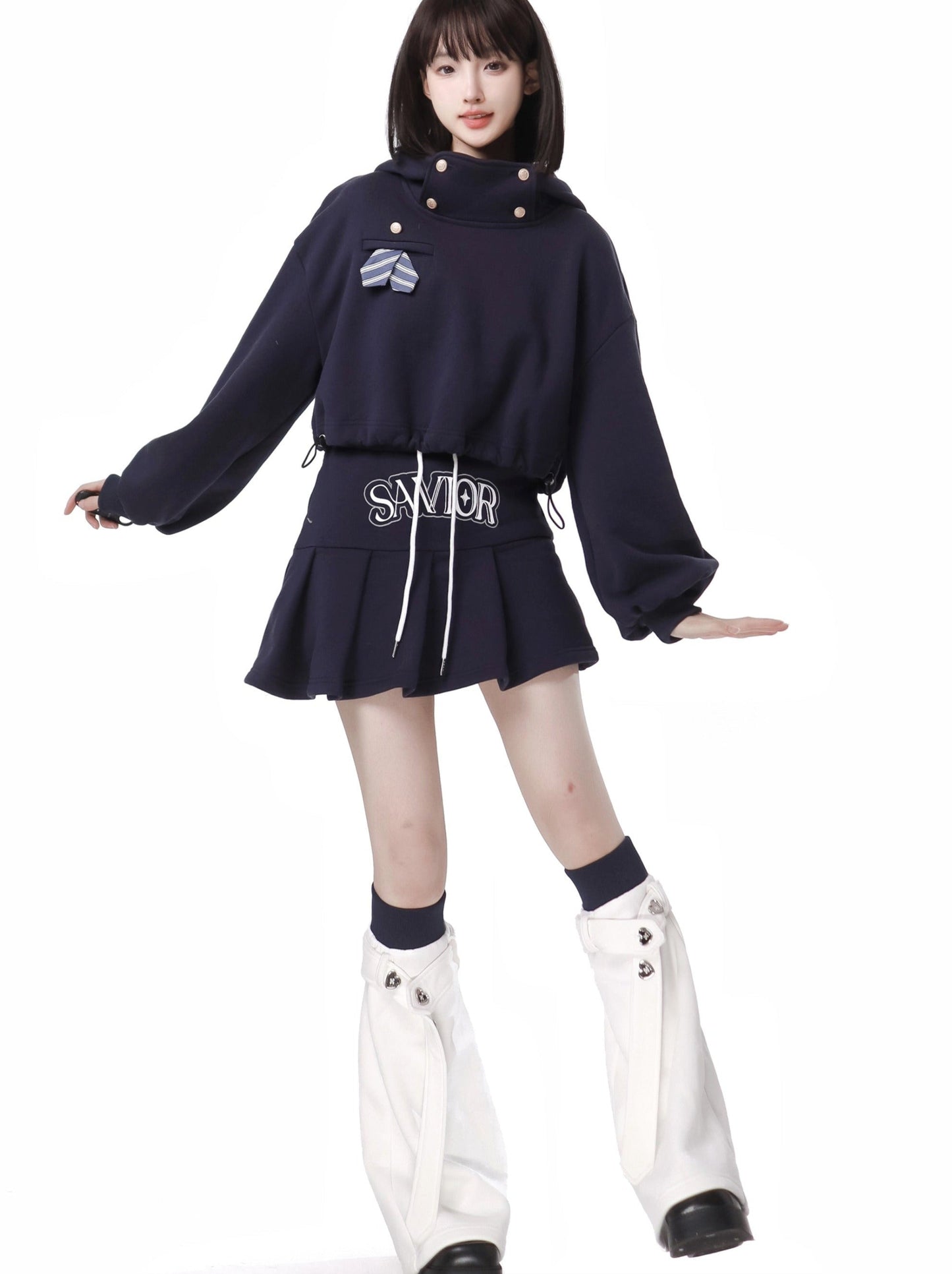 カプリセンヴィブルーカレッジカラーニュースタイルスーツ