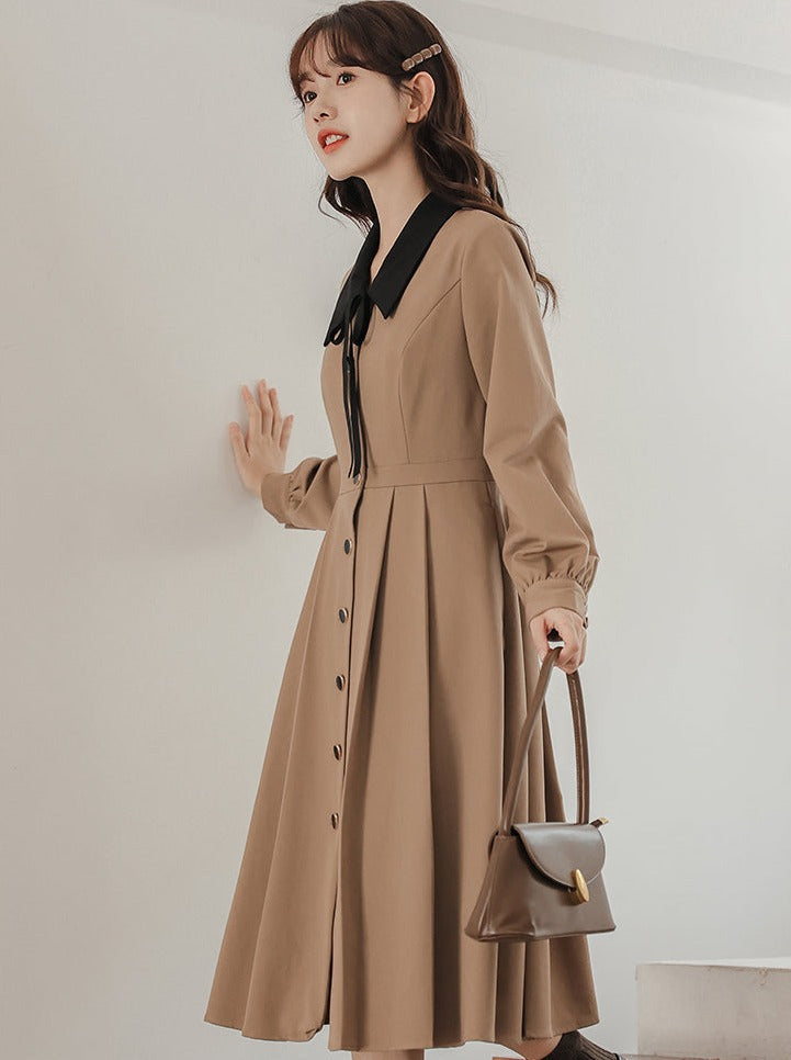 Style Dress French Retro Shirt Girly