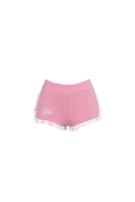 Cat Ear Hoodie Shorts Pinky +