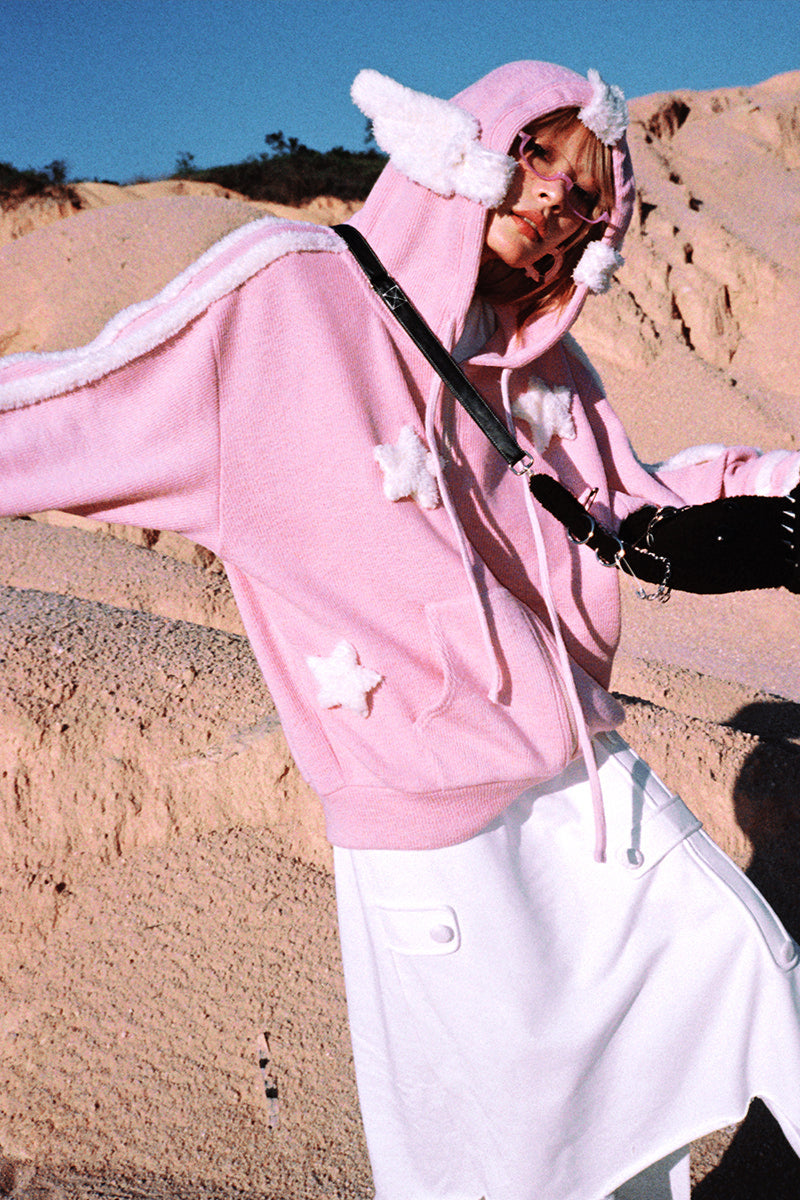 Rosa Jacke Angel Knit
