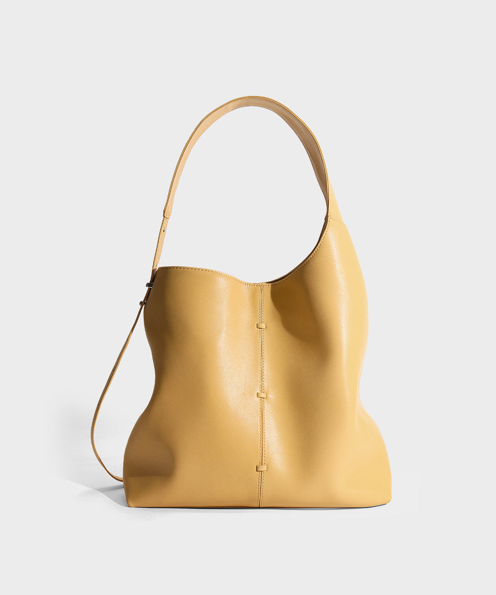Design Large Capacity Leather Blue Calf Shoulder Original Bag
