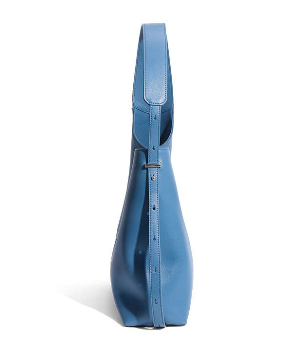 Design Large Capacity Leather Blue Calf Shoulder Original Bag