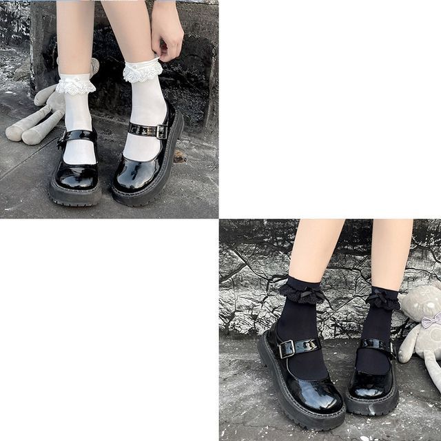 Set Trim / Tall Lace Socks