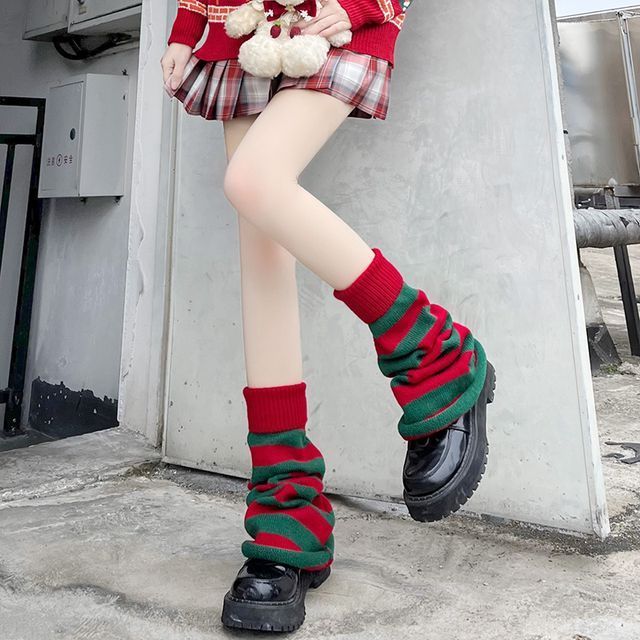 Leg Warmers Striped