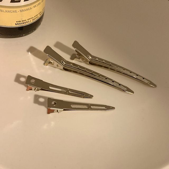 Clip Hair Metallic Set