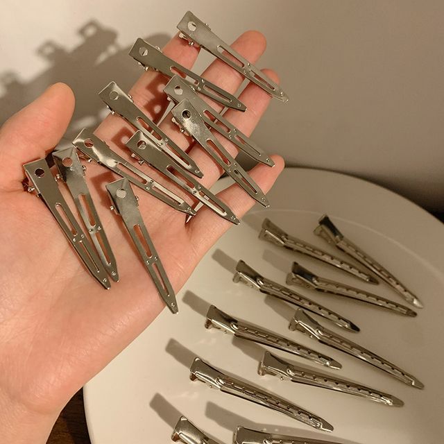 Clip Hair Metallic Set