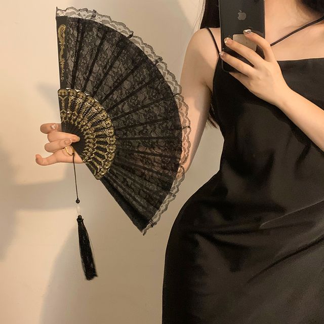 Hand / Fan Character Traditional Scrunchie Chinese