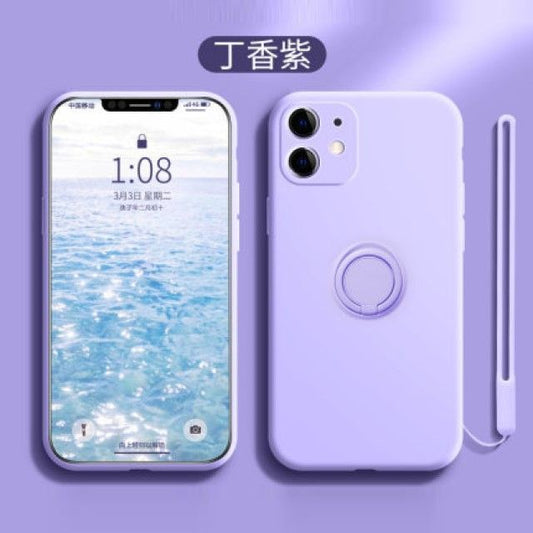 Stand Case Ring Plain Phone
