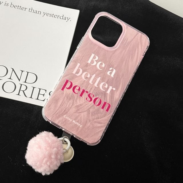 Phone Bell Lettering Case Pom