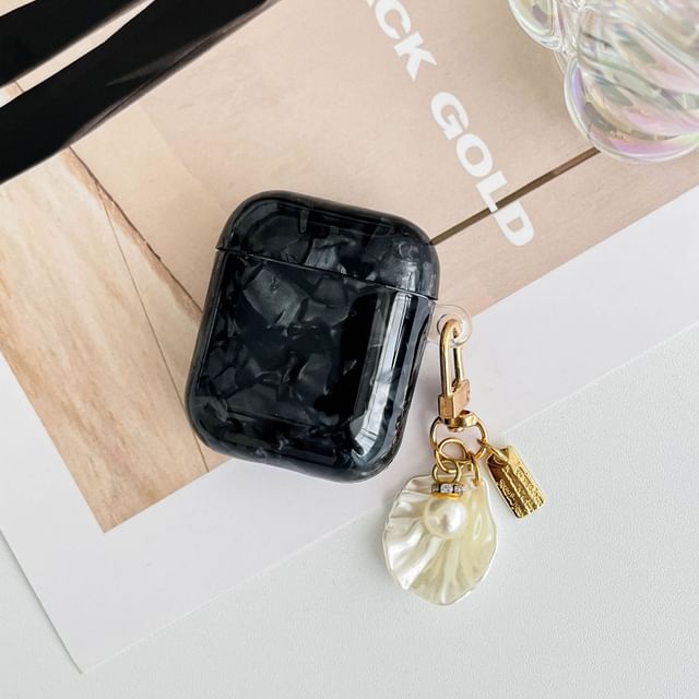 Pro AirPods シェルスキン / イヤホンパターンチャームケース付き