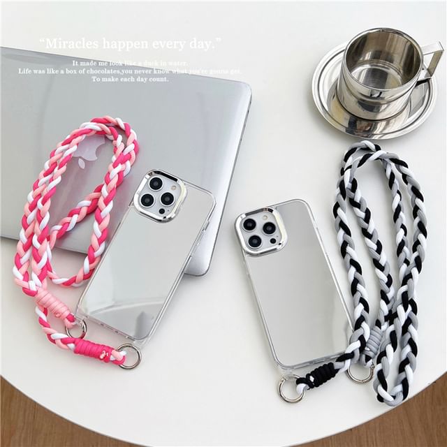 Phone Lanyard Case Braided