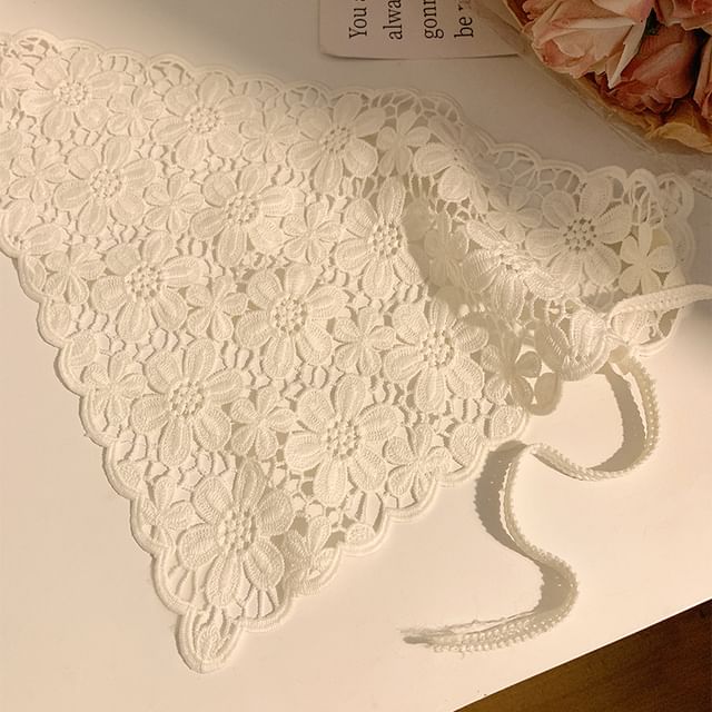 Triangle Lace Head Scarf Designs) (Various