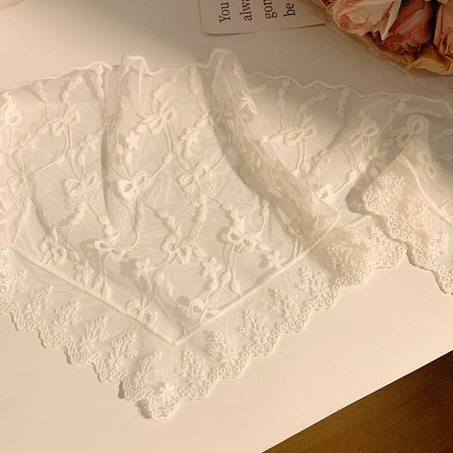 Triangle Lace Head Scarf Designs) (Various