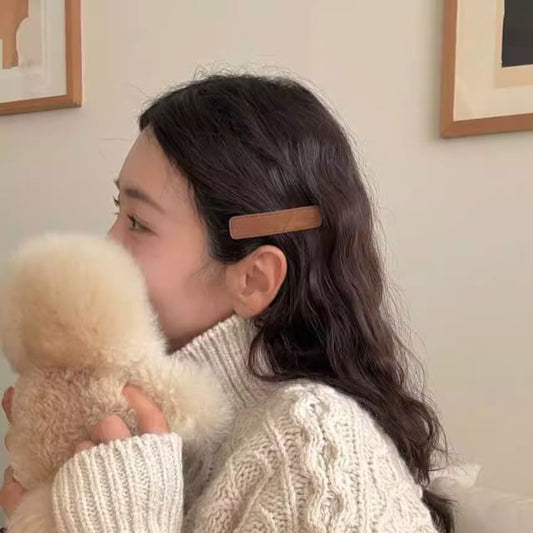 Velvet Plain Clip Hair