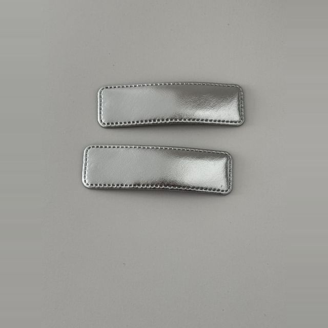Geometric Set Hair Clip Alloy
