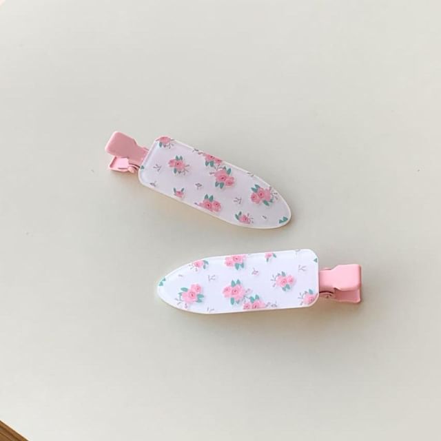パターンセット2:クリップのアクリルヘア