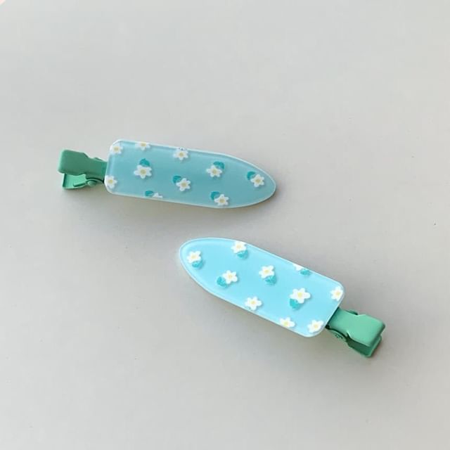パターンセット2:クリップのアクリルヘア