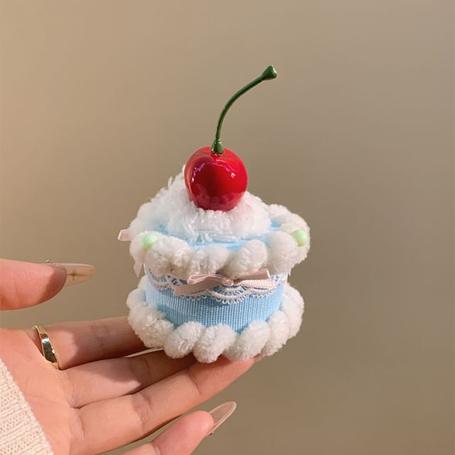 チェリーヘアクリップケーキ