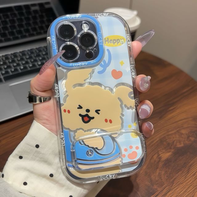 Stand Case with Phone Dog