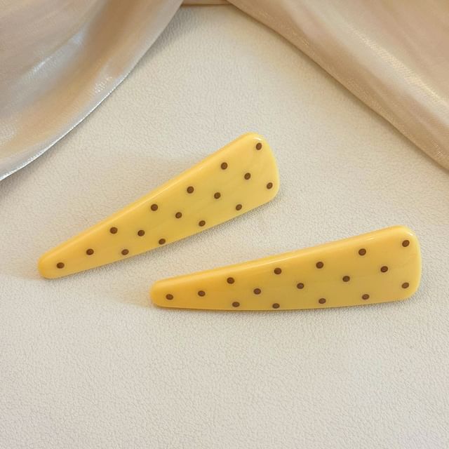 / Set Hair Dotted Clip