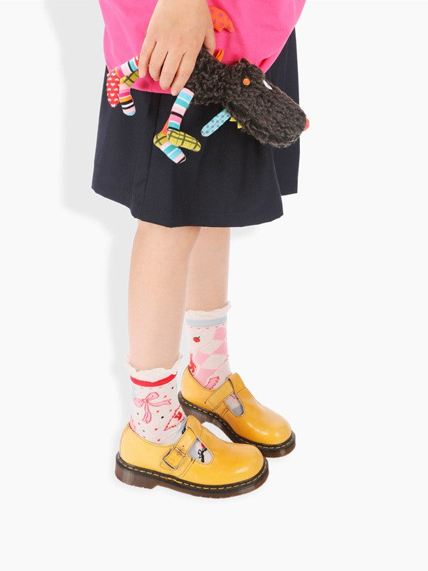 Cuff Options Colorful Lolita Sweet Socks Calf 4 Ruffled