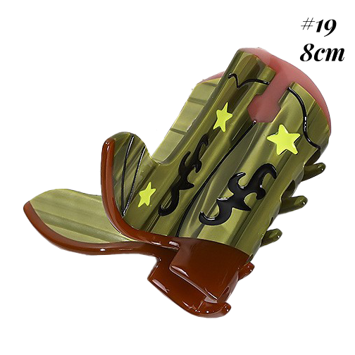 ウエスタンタウンライフ風ヘアークロークリップ