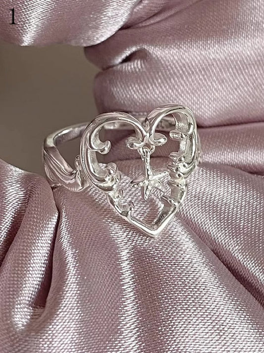 Star/Shell 3 Options Y2K Bittersweet Ring