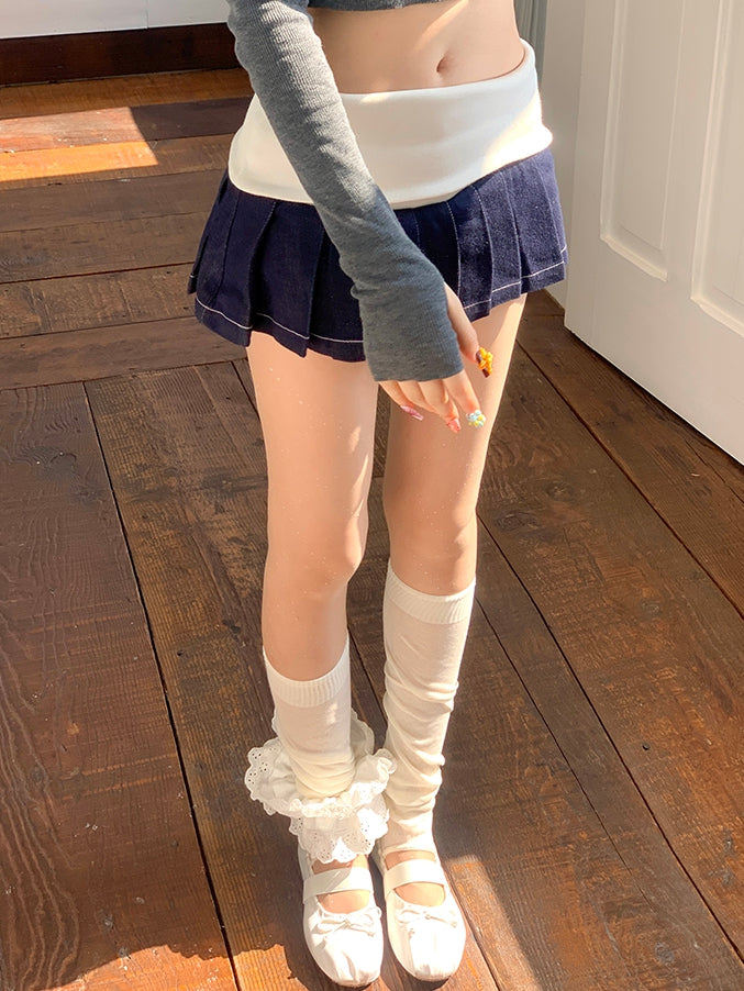 トリムオプション 脚の色 5 ゆったりリブ袖