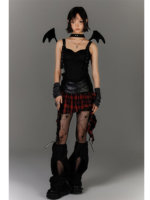 Glamorous Sleeveless Corset Top Straps Black Sweetheart Neckline Buckle Shoulder