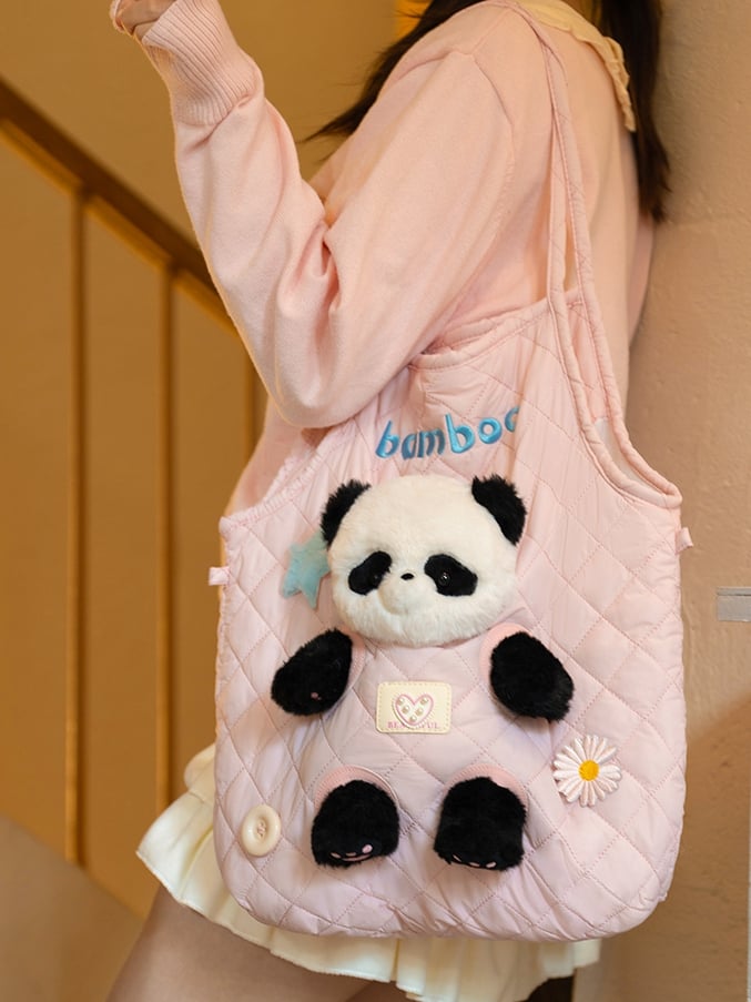 Pink Crossbody Design Bag Cut-out