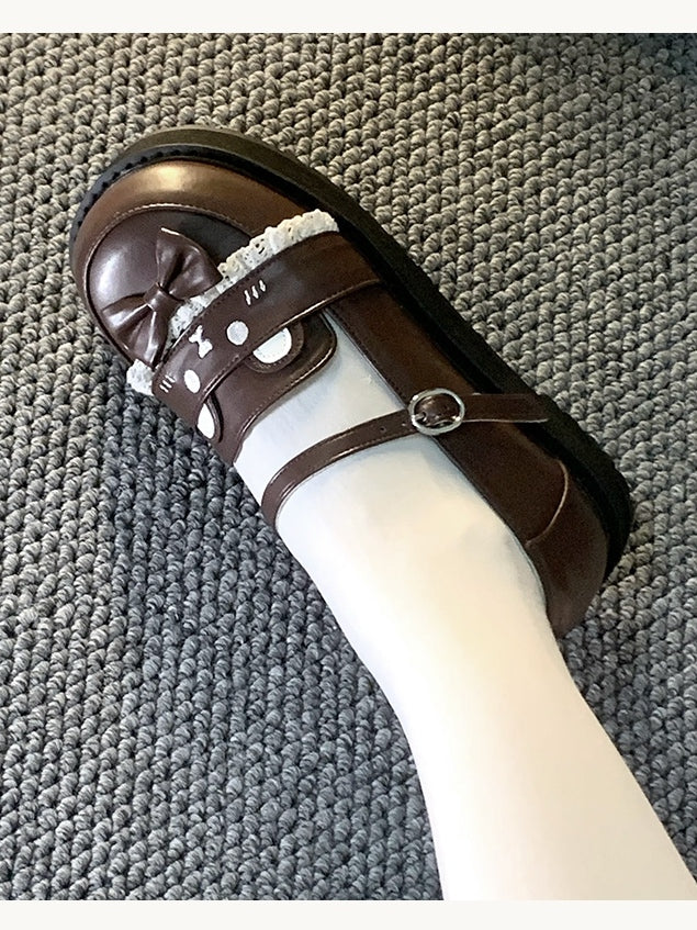 Bär Braun - Schuhe JK Dekor Kawaii Süße Mode