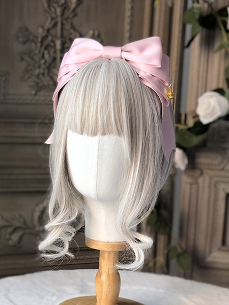 Crown Lolita Bow Optionen mit Charm Farbe Golden Large KC – 15