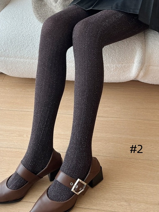 6 Options Shimmering Tights