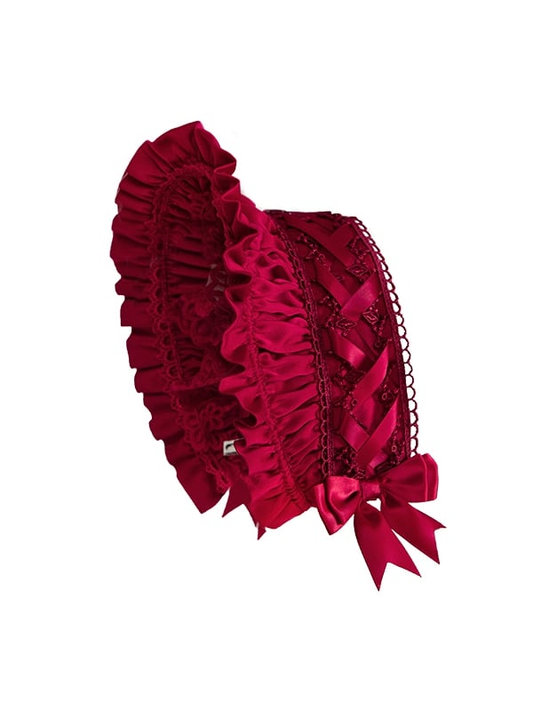Black Red Bonnet /