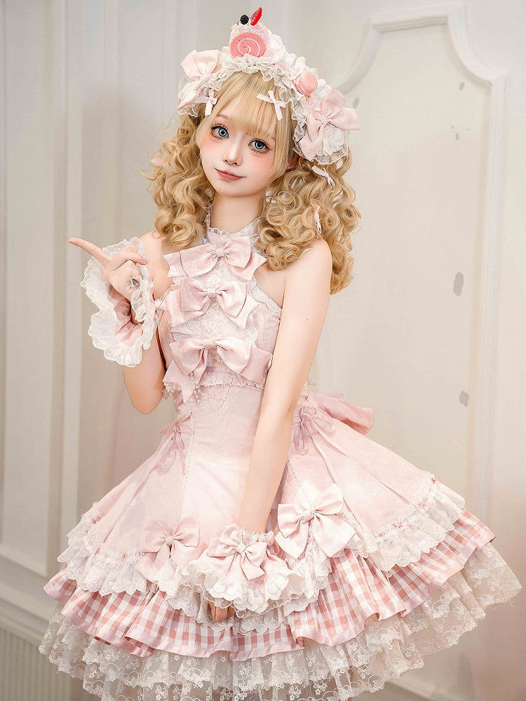 / Handgelenk Lolita Pink Sweet Cuffs Haarband