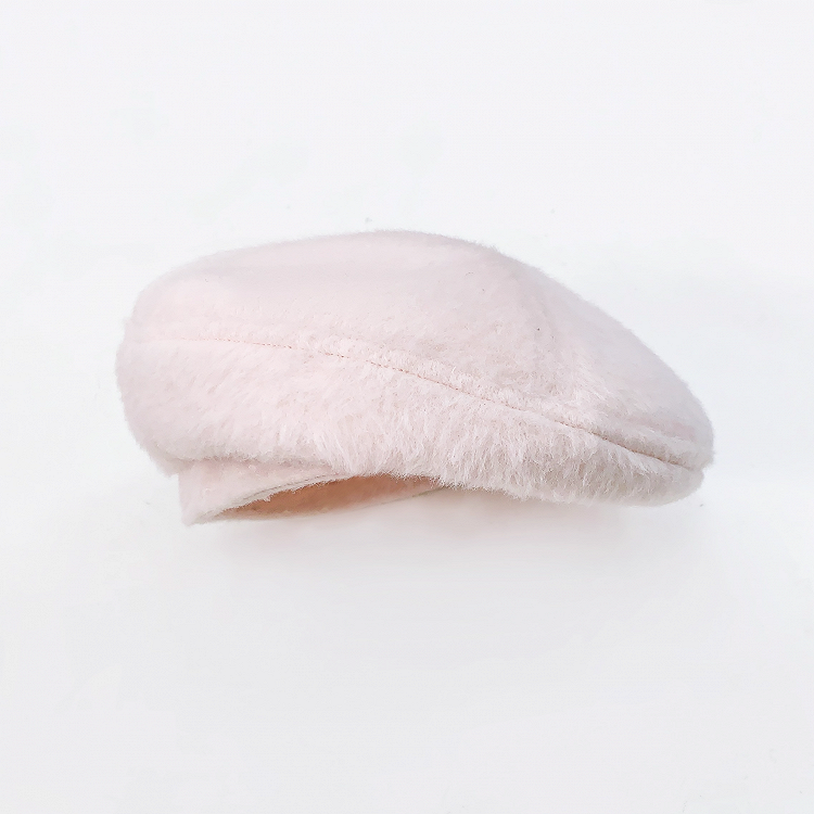 Pink Wool Beret