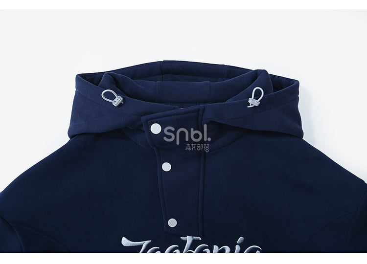 Zootopia Judy und Nick Grafik Marineblauer Hoodie