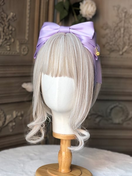 Crown Lolita Bow Optionen mit Charm Farbe Golden Large KC – 15