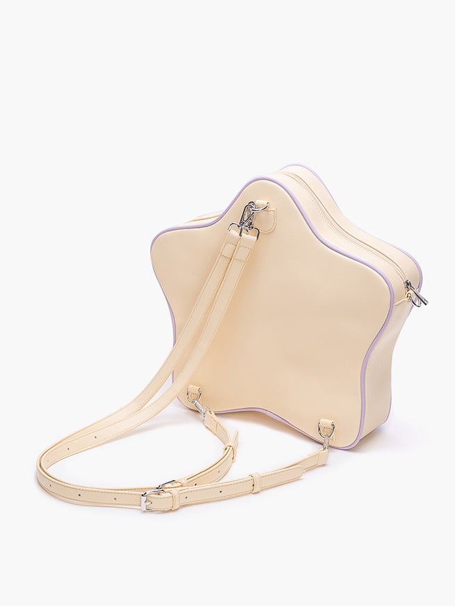 Style With Bag Starry 2-Way Ita Yellow Purple Kawaii