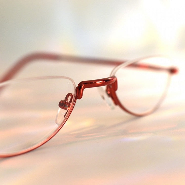 Cyberpunk Glasses Red Semi-rimless Wine
