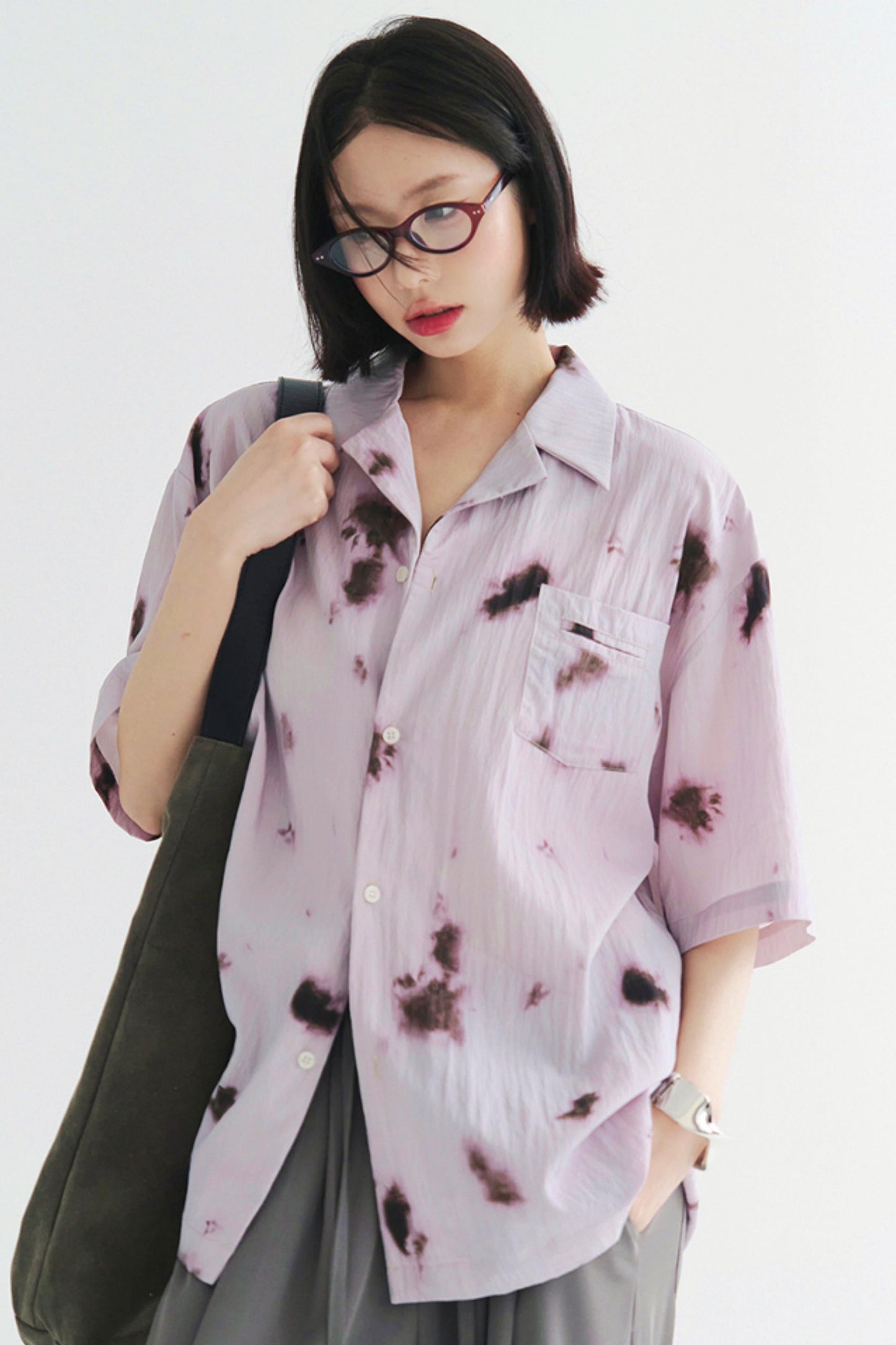 Soft motion tops look pleated