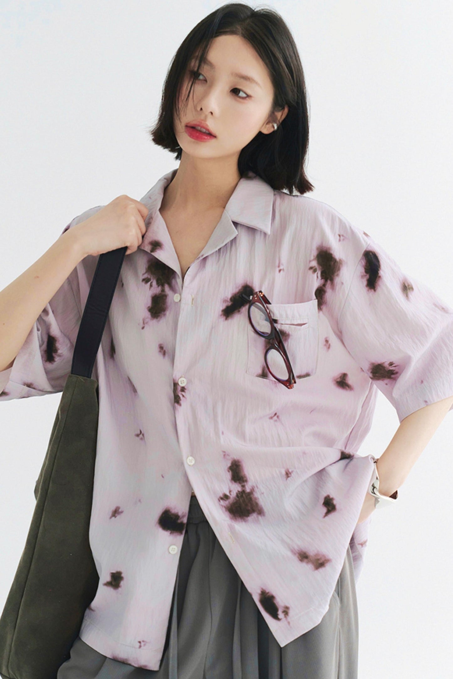 Soft motion tops look pleated