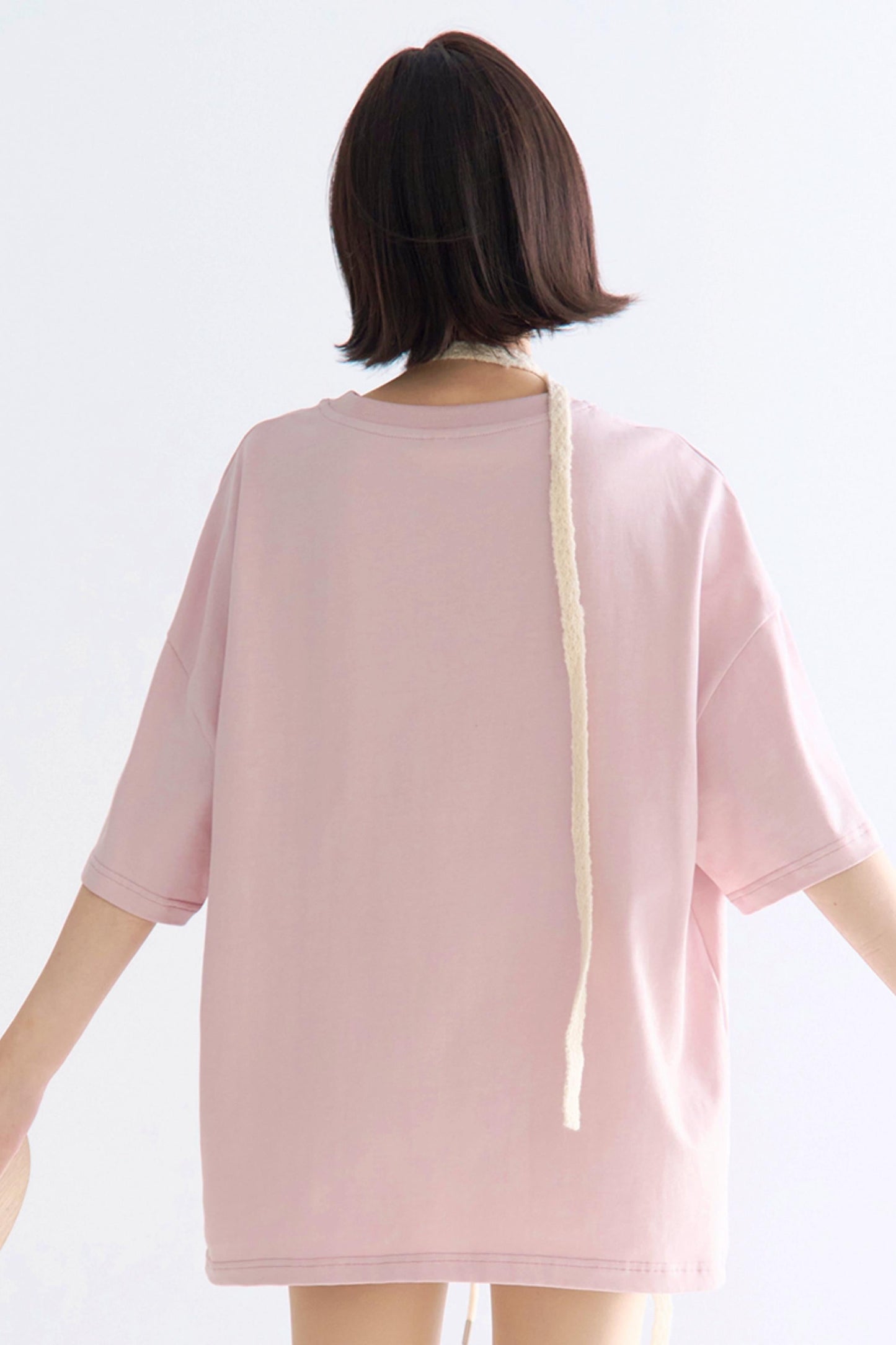 Minimalist Print T-Shirt Tulip