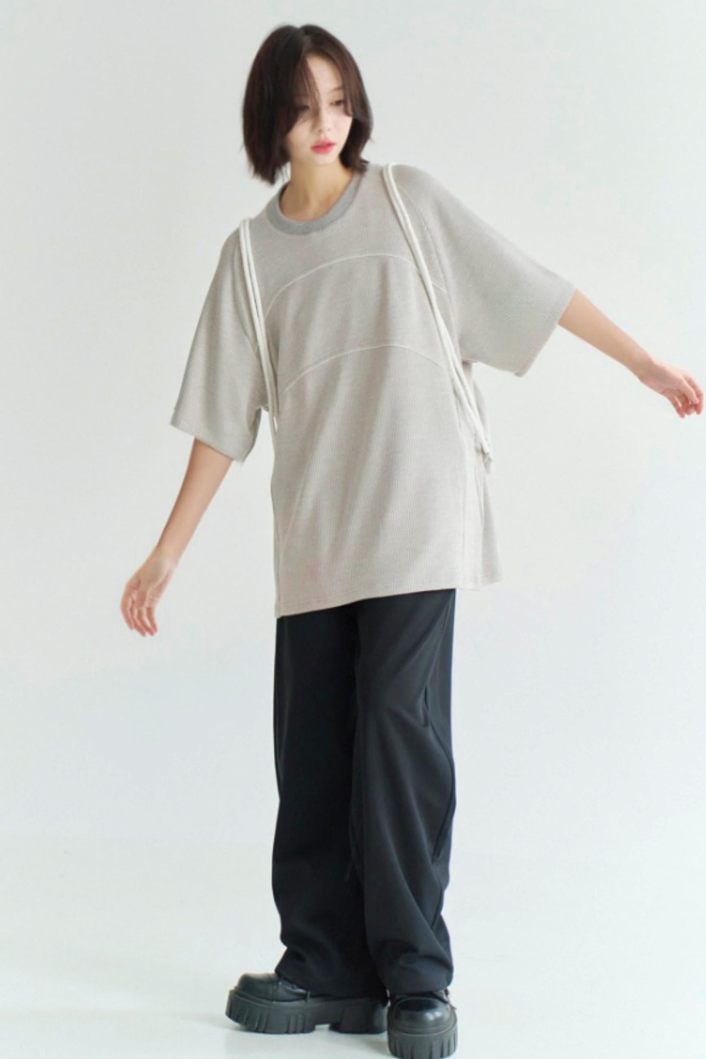 line design block T-shirt Color