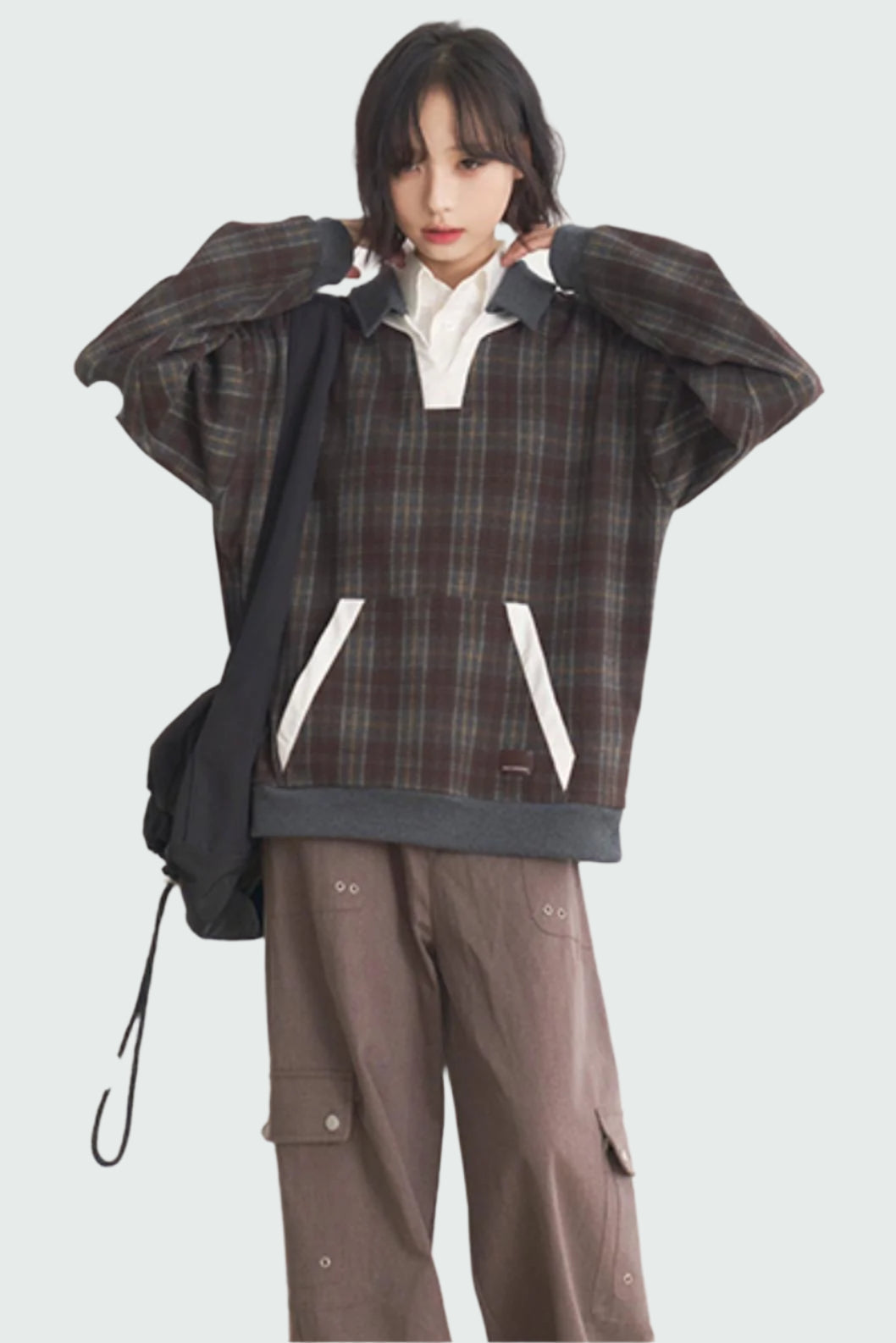 Gravity Museum 2025 Sweater Stripe Spring - Patchwork